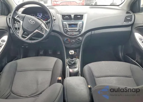 2016 Hyundai Accent Sport z USA, uszkodzony, nr VIN KMHCU5AE6GU239995